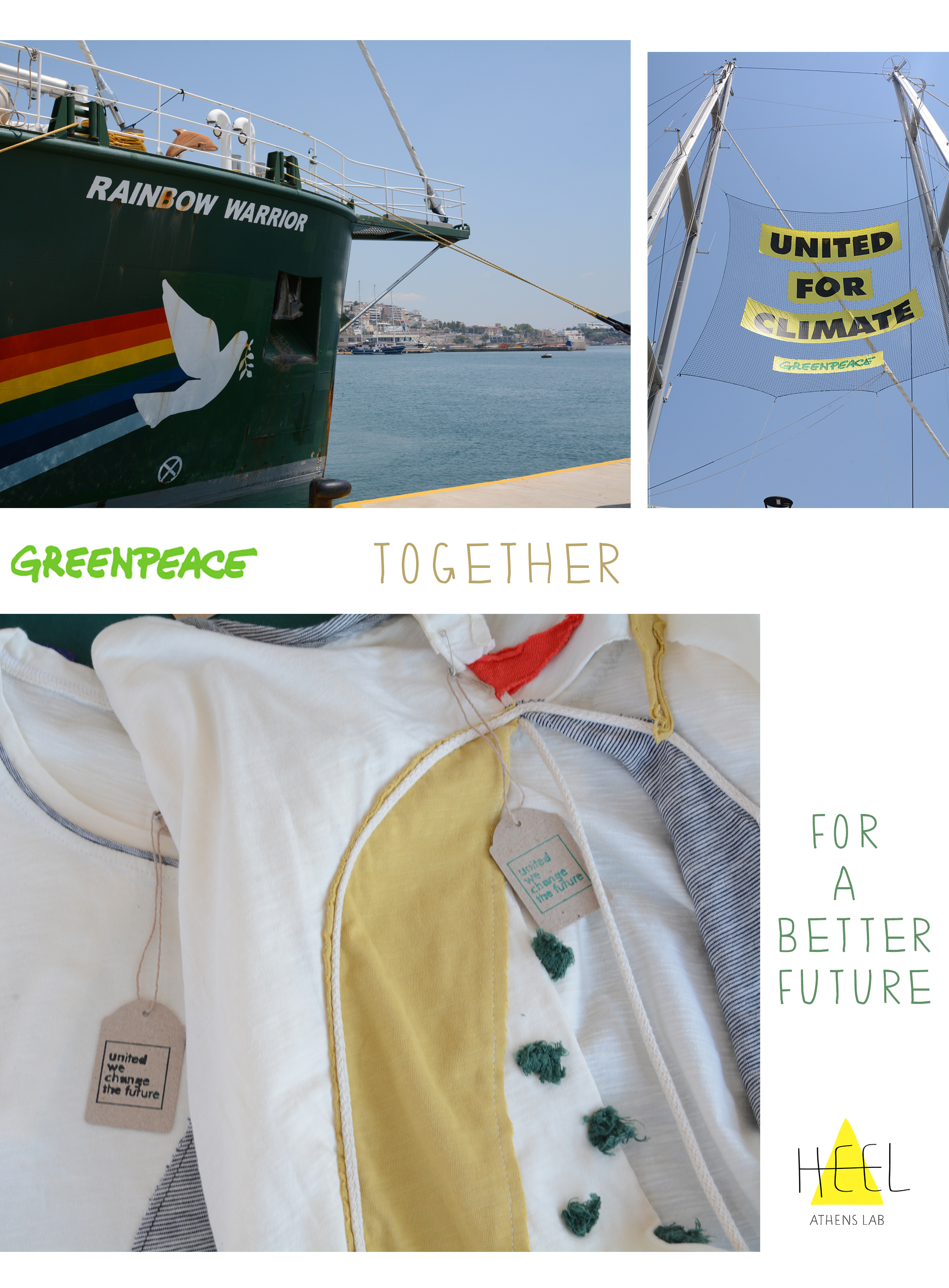 Heel And Greenpeace for a good  cause